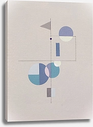 Постер Geometric Abstract. TAS Studio by MaryMIA Beige geometry balance 4