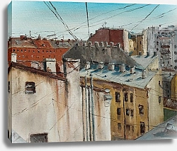 Постер Кирилл Агеев На крышах Васильевского острова