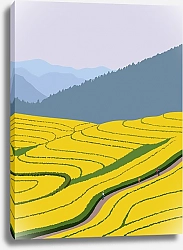 Постер Landscapes by Julie Alex Flower field