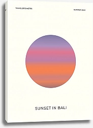 Постер Karybird Sunset in Bali
