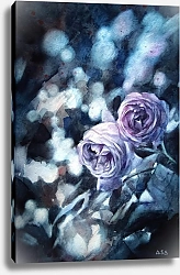 Постер Татьяна Вода Акварельные цветы