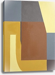 Постер Geometric Abstract. TAS Studio by MaryMIA Geometry. Shades of brown. Palette 2