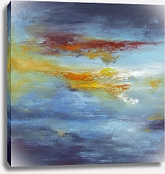 Постер Abstract Series. TAS Studio by MaryMIA Сolour energy. Sunset reflection