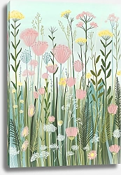 Постер Лариса Ермолаева Весенние цветы