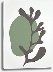 Постер Ксения Симинько Abstract plant