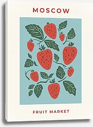 Постер Bngbo Strawberry market