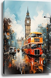 Постер IlArtStu Город Лондон