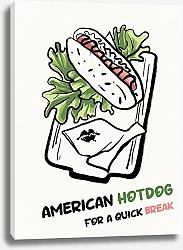 Постер Bngbo Hot Dog