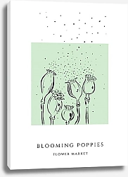 Постер Kate Korol Blooming poppy