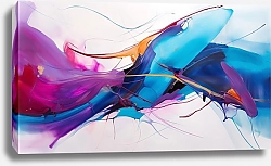 Постер Yla Pil Экспрессия красок: энергия и динамика смелости