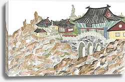 Постер Maksimova Yuli Pusan temple