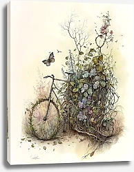 Постер Кристина Тишкевич Велосипед с рамой