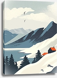 Постер Landscapes by Julie Alex Mountain landscape