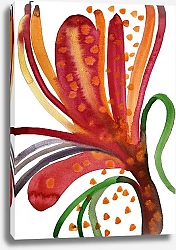 Постер Наталия Лепихина Огненный цветок