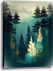Постер Владислав Антонов Forest 24