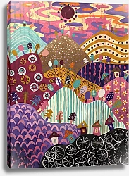 Постер Маргарита Евграфова Цветные холмы