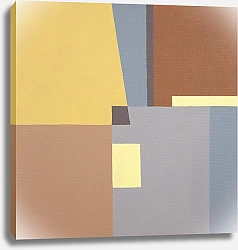 Постер Geometric Abstract. TAS Studio by MaryMIA Geometry. Shades of brown. Palette 10
