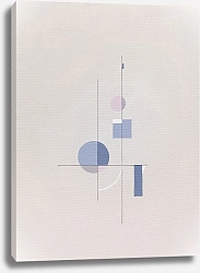 Постер Geometric Abstract. TAS Studio by MaryMIA Beige geometry balance 5