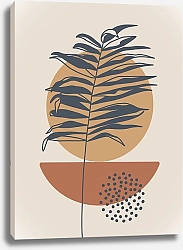 Постер Julie Alex Geometry and plant 1