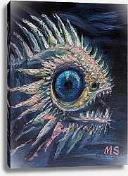 Постер Марго Миро Лохматая рыба