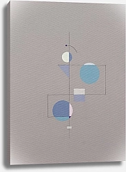Постер Geometric Abstract. TAS Studio by MaryMIA Brown geometry balance
