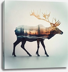 Постер Алина Малина reindeer