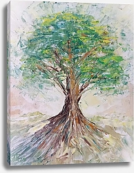 Постер Анна Пятковская Деврево дуб лес