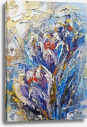 Постер Анна Пятковская Весенние цветы Первоцветы Весна