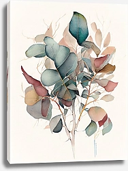 Постер Кристина Тишкевич Букет из листьев эвкалипта 2