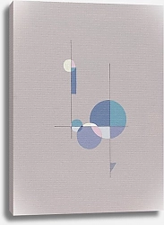Постер Geometric Abstract. TAS Studio by MaryMIA Brown geometry balance 2