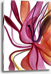 Постер Наталия Лепихина Абстрактная цветочная симфония