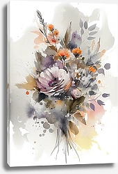 Постер Кристина Тишкевич Букет полевых цветов 2