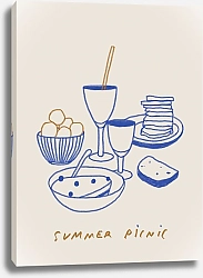 Постер Julie Alex Picnic in the summer