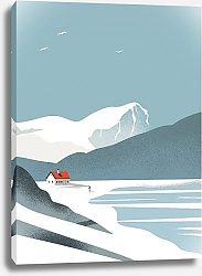Постер Landscapes by Julie Alex Lonely house