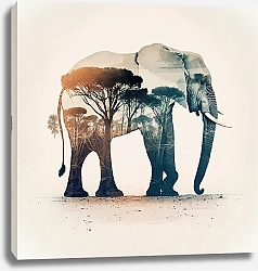 Постер Алина Малина elephant