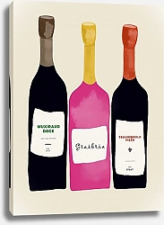 Постер Kate Korol Different types of wine