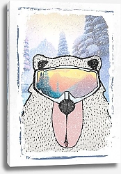 Постер forestpunk Зимние Игры и Сумасшедшие Медведи