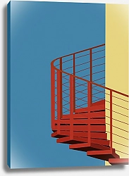 Постер Sonita Spiral staircase №1