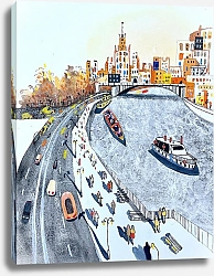 Постер Русакова Елена Вид с Парящего моста