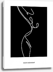 Постер Lula Dmitrieva Female silhouette