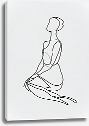 Постер Светлана Соловьева Sitting woman 1