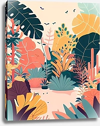 Постер Светлана Соловьева Colorful garden 6