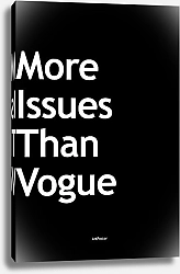 Постер ArtPoster More issues than vogue