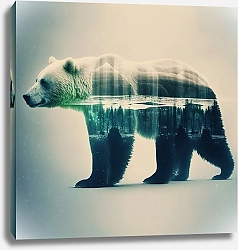 Постер Алина Малина white bear