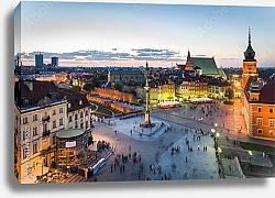 Постер Варшава, Старый город