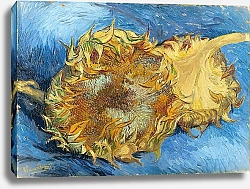 Постер Ван Гог Винсент (Vincent Van Gogh) Два срезаных подсолнуха
