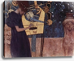 Постер Климт Густав (Gustav Klimt) Музыка 3