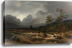 Постер Руфолс Виллем Landscape with a Thunderstorm Brewing