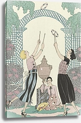 Постер Барбье Джордж Le Jeu des Graces