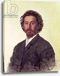 Постер Репин Илья Self Portrait, 1887 2
